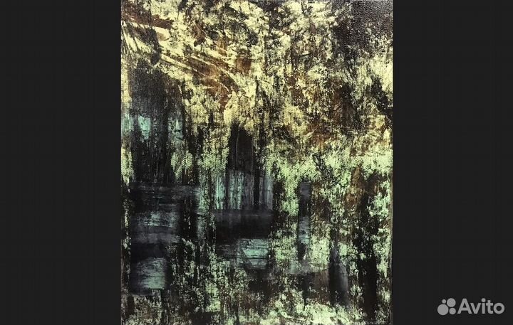 Современная картина Абстракция маслом на холсте