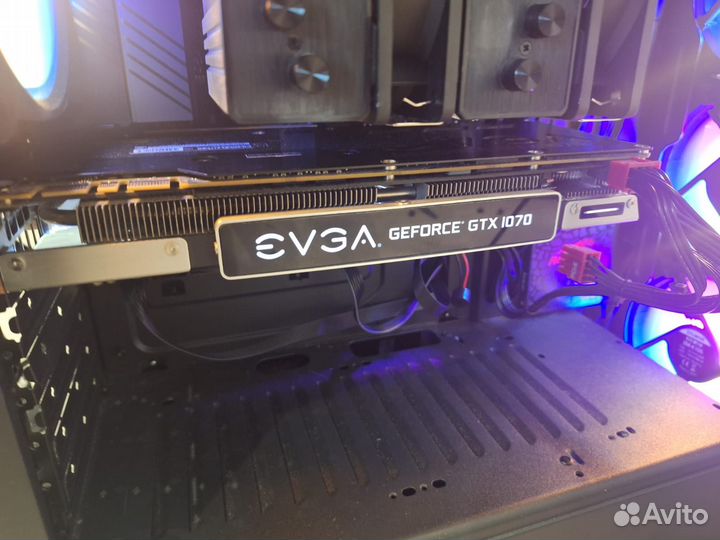 Видеокарта evga GTX 1070 8GB