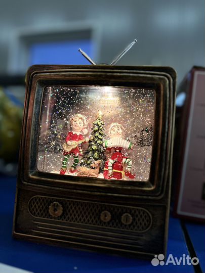 Фонарик настольный новогодний светильник