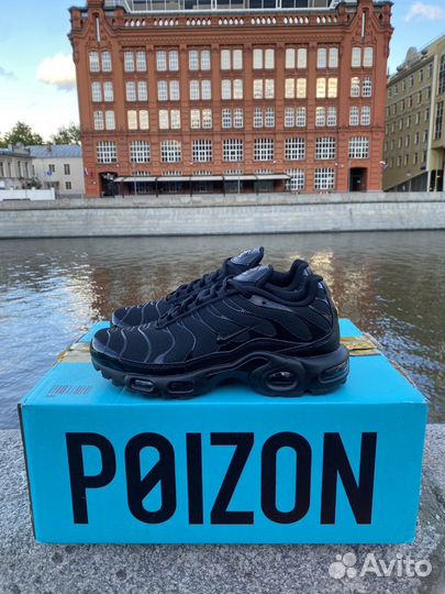 Nike air max tn plus triple black оригинал