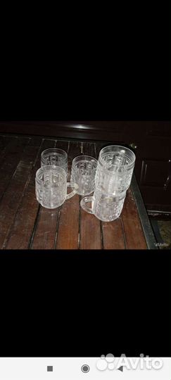 Хрустальные рюмки СССР