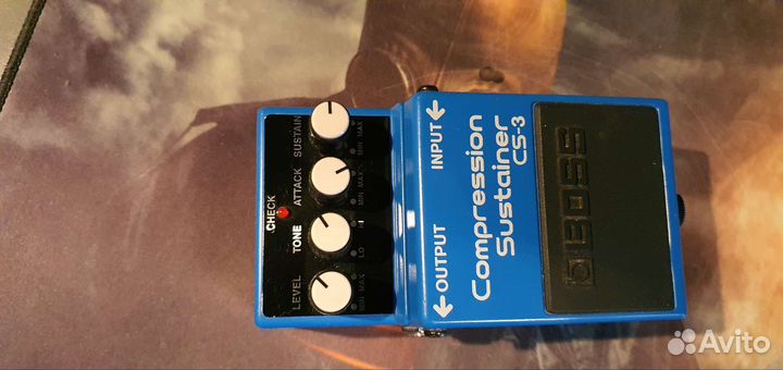 Гитарная педаль Вoss CS-3 Compression Sustainer