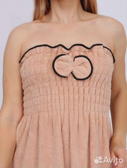 Платье халат полотенце на резинке