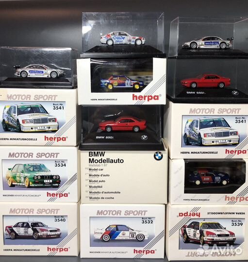 Масштабные модели 1/87 Herpa, Wiking, Schuco