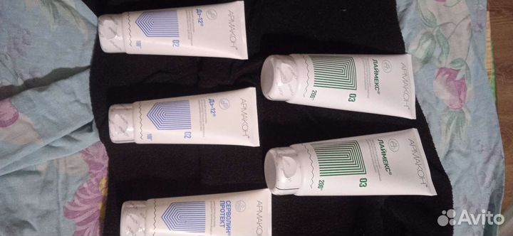 Крема для защиты рук, указана цена за штуку