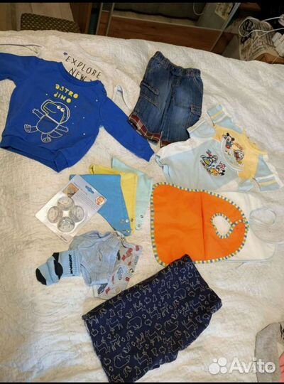 Детские вещи пакетом 1-2 года