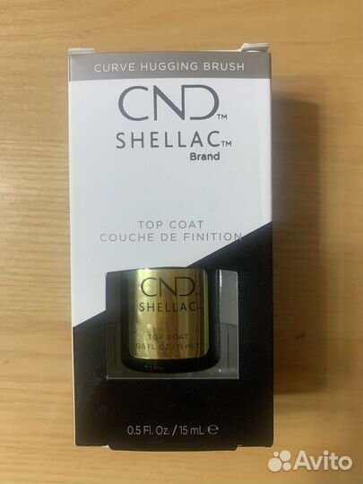 Верхнее покрытие CND Shellac UV Original Top