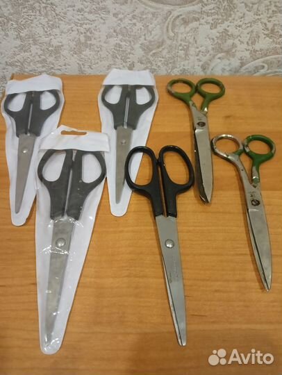 Ножницы железные СССР и канцелярские