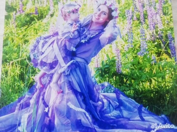 Платье для мамы и дочки. Для фотосессии