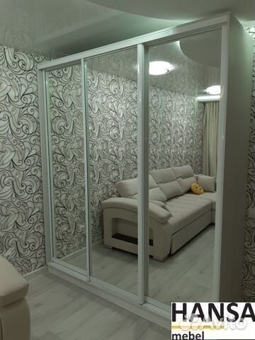 Шкаф купе зеркальный