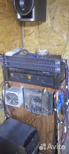 Усилитель и графический эквалайзер