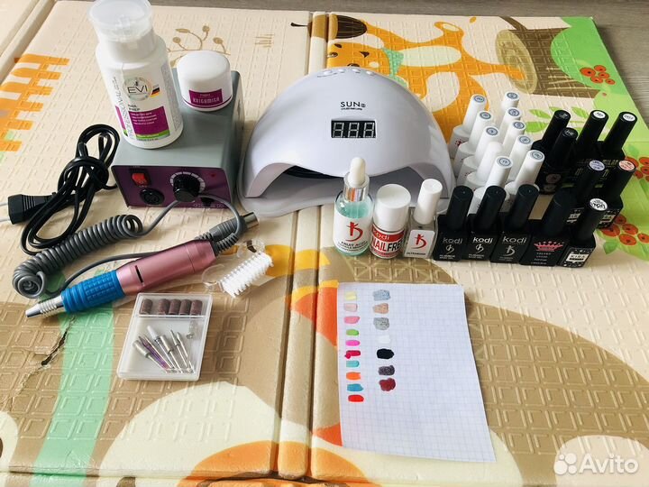 Маникюрный набор все для маникюра и педекюра