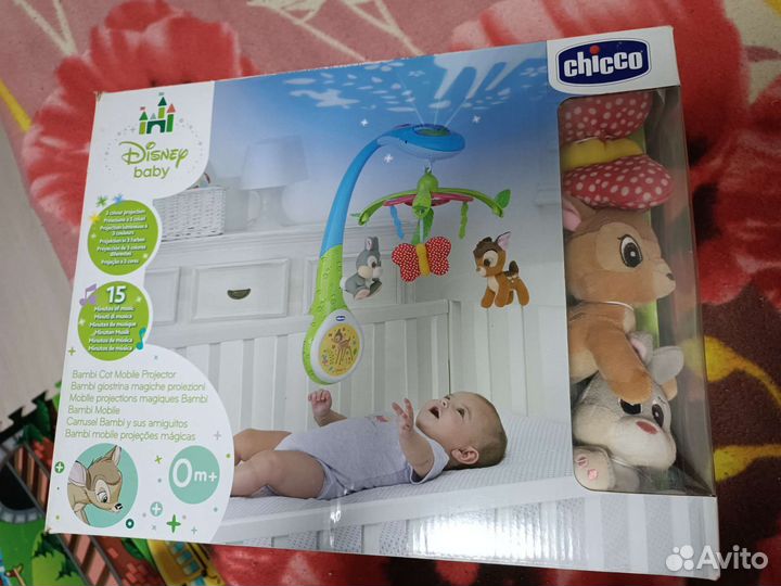 Мобиль на кроватку с проектором