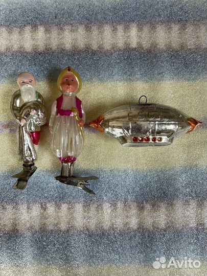 Елочные игрушки СССР