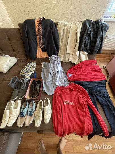Мужская обувь и одежда только все вместе