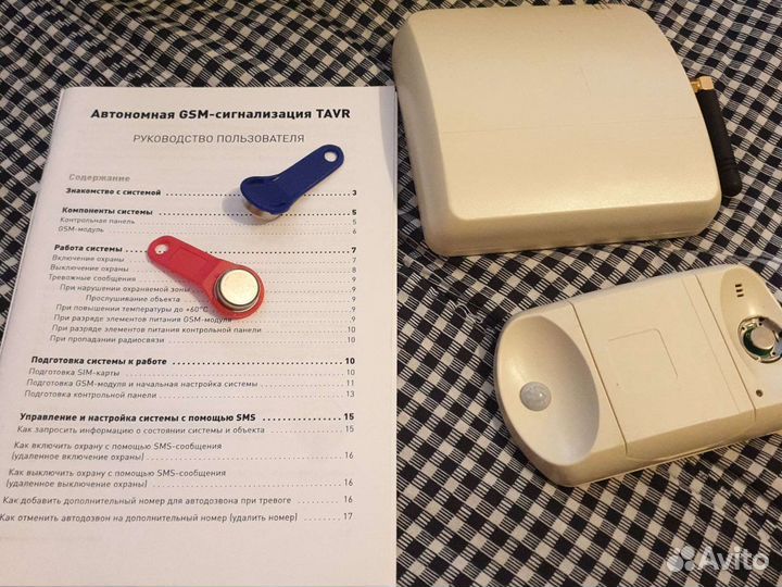 Gsm сигнализация Tavr home 01