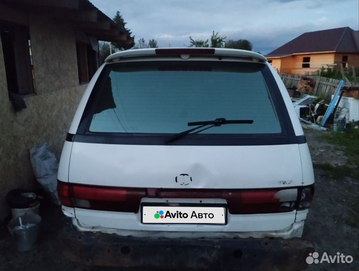 Toyota Estima 2.4 AT, 1990, битый, 338 318 км