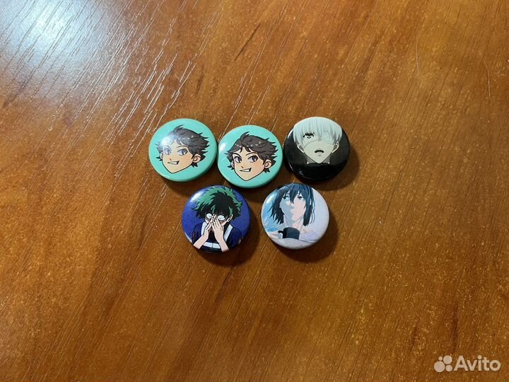 Аниме значки