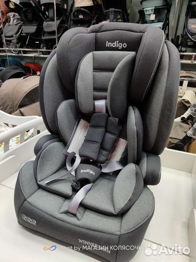 Новые автокресла Indigo Winner Isofix 9-36 кг