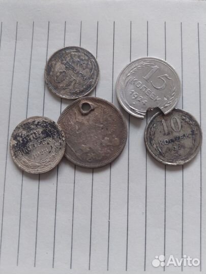 Монеты 1930-1957 никель 800 шт