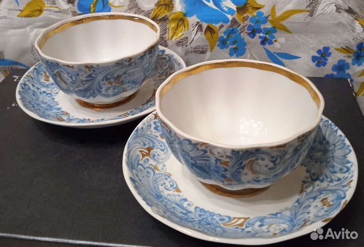 Кофейные и чайные сервизы Дулево, зик и др