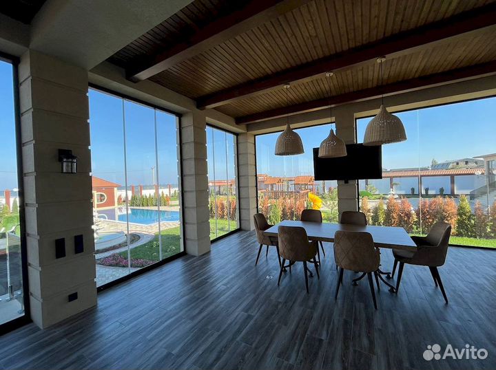 Остекление веранд, террас. Панорамное остекление