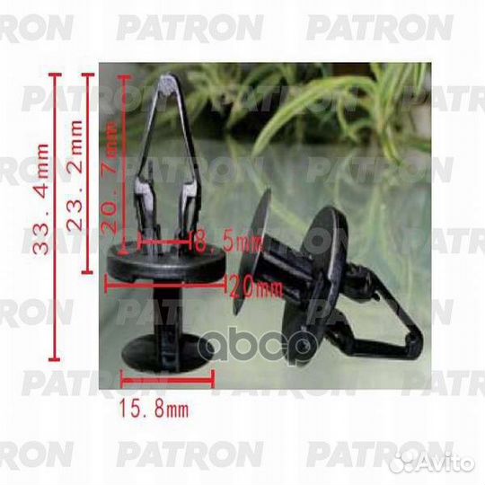 Клипса пластмассовая GM применяемость: бампер P