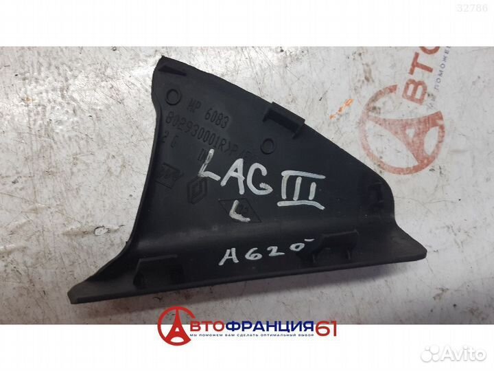 Накладка зеркала, 802930001R renault laguna 3, 303