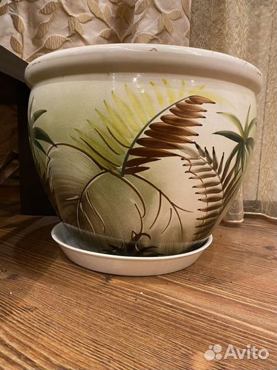 Горшок для большого цветка