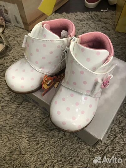 Ботинки для девочки,р-р21