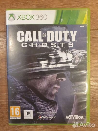 Диски call of duty, Rayman, Nhl xbox 360 лицензия