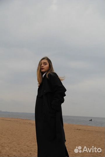 Тренч конструктор gate31, черный, xl