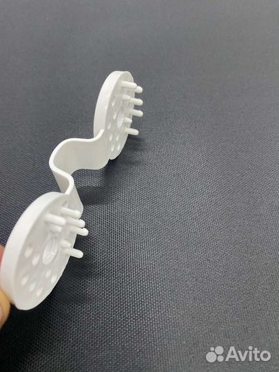 Клипса люверс белая для сетки затеняющей