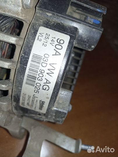 Генератор Skoda Fabia 2 рестайлинг