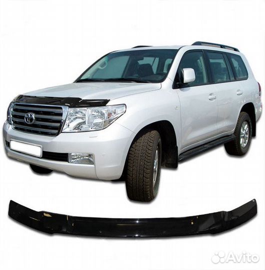 Land Cruiser 200 Дефлектор капота Мухобойка X6FA1