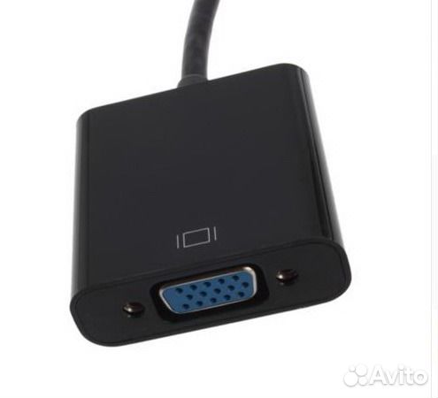 Переходник hdmi(M) -VGA(F) + Jack 3.5мм шнур