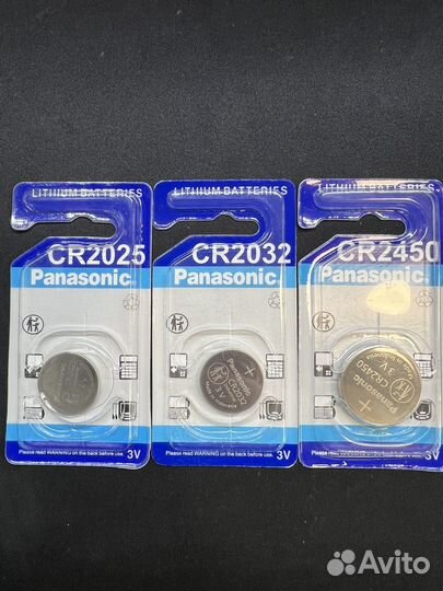 Cr2025/cr2032/cr2450 Panasonic