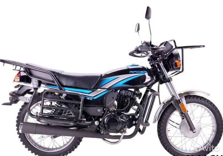 Мотоцикл racer RC150-23A tourist черный