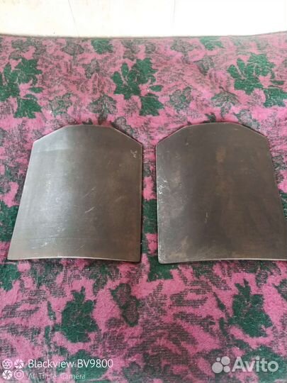 2 бронепластины с инкосаторского броника по 4кг