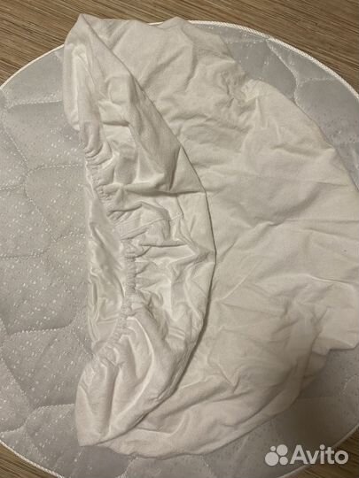 Круглый матрас в деткую кроватку