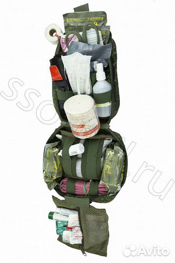 Подсумок Аптечка Большая Отрывная Молле ссо Олива
