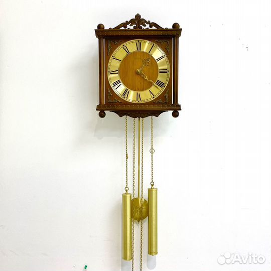 Деревянные настенные часы Hermle, Германия