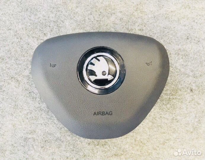 Подушка водителя Airbag Srs Skoda Octavia A7