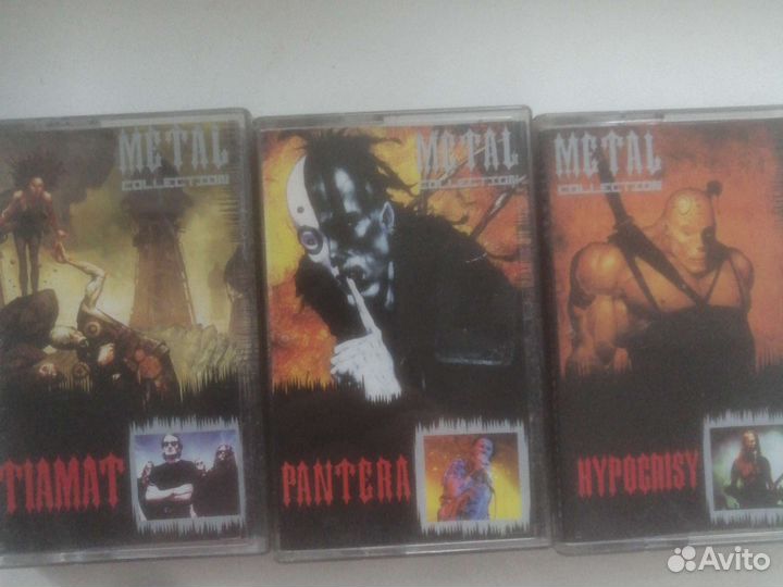 Аудиокассеты metal collection 15 шт