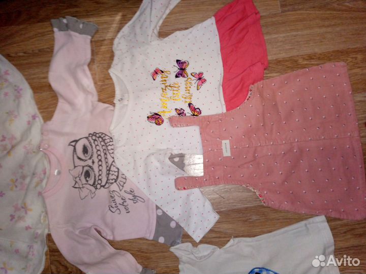 Пакет вещей на девочку 80