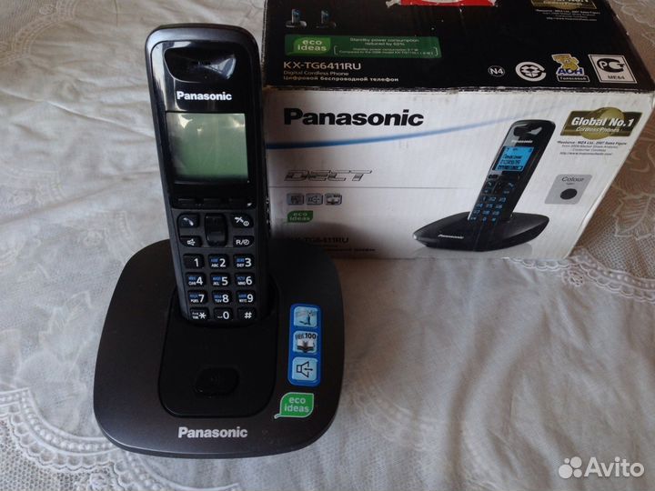 Радио Телефоны Panasonic KX-tg6411ru