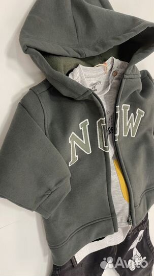 Кофта на молнии для мальчика