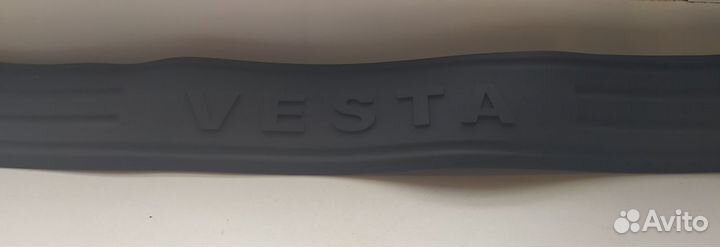 Накладка на задний бампер для Лада Веста