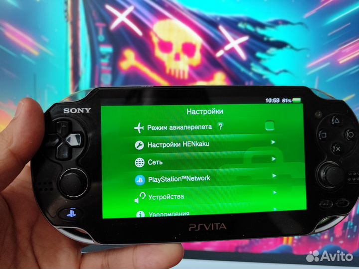 Sony Vita fat 1008 128gb 3.65