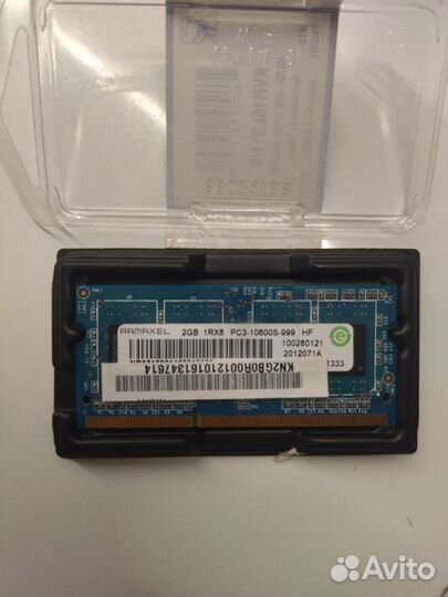 Оперативная память ddr3 для ноутбука 2 gb